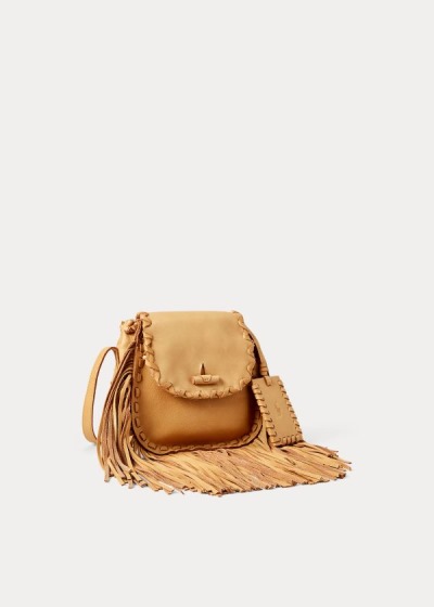 Polo Ralph Lauren Læder Ridgeway Crossbody Taske Dame Danmark (EVGZA2957)